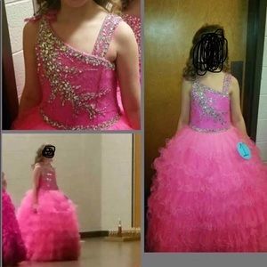 Little girls pageant dress